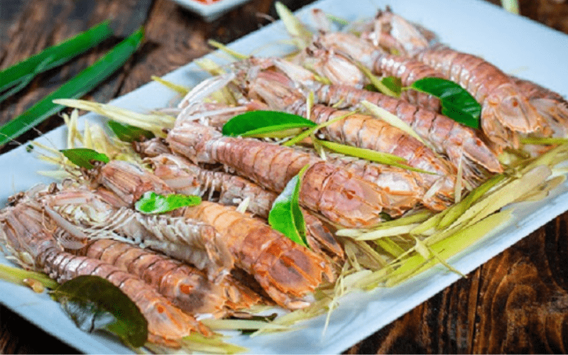 Hải sản tươi tại bãi tắm A Sầm Sơn Thanh Hoá