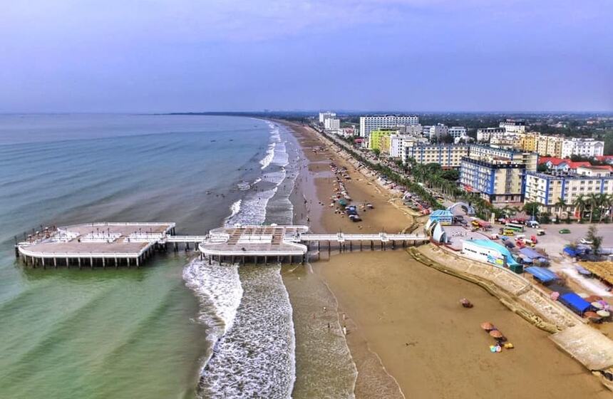 Các bãi biển ở Thanh Hoá - biển Hải Tiến